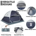 thumbnail image 6 of CAMEL CROWN 5-Person Camping Dome Tent, Waterproof, Spacious, Lightweight Portable Backpacking Tent for Outdoor Camping, 6 of 7