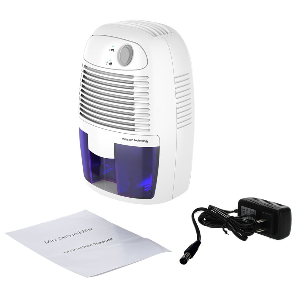 Mini Portable Electric 500ml Air Dehumidifier Home Bedroom Damp Moisture Dryer 