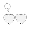 thumbnail image 4 of 2x Folding Mirror Keychain Key Portable Compact Pocket Mirror Cosmetic, 4 of 7