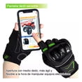 thumbnail image 2 of Guantes Protectores De Motocicleta Medio Dedo Moto De Kusek, 2 of 8