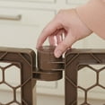 thumbnail image 5 of Regalo Superwide Plastic Gate & Play Yard with Door, Brown, 5 of 7