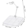 thumbnail image 4 of TOYANDONA Fire Effect Display Stand Figures and Doll Models Blue Color DIY Assembly for Collectors and Display Use, 4 of 8