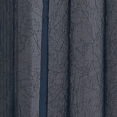 No. 918 Erica Crushed Voile Sheer Grommet Curtain Panel, 51"x63", Navy