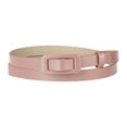 thumbnail image 1 of Cinturón de cintuno poroso fino Hebilrectangular Cinturones de talgrande pavestido de jeans RoSe ajusa cintuhas99 cm / 39 ", 1 of 4