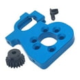 thumbnail image 3 of Soporte de asiento para motor con engranaje de 19 dientes para Wltoys 144002, 124017 y 144010. Azul, 3 of 6