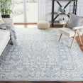 thumbnail image 2 of SAFAVIEH Metro Heather Medallion Area Rug, Blue/Ivory, 8' x 10', 2 of 8
