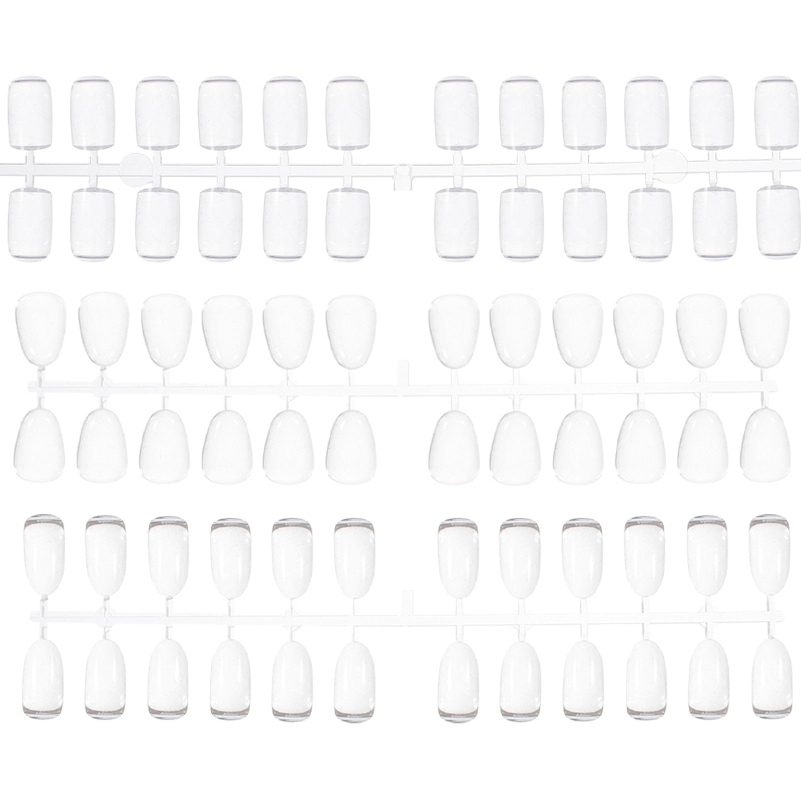 3 Sets of Practice Nail Polish Color Card Color Nail Art Color Show