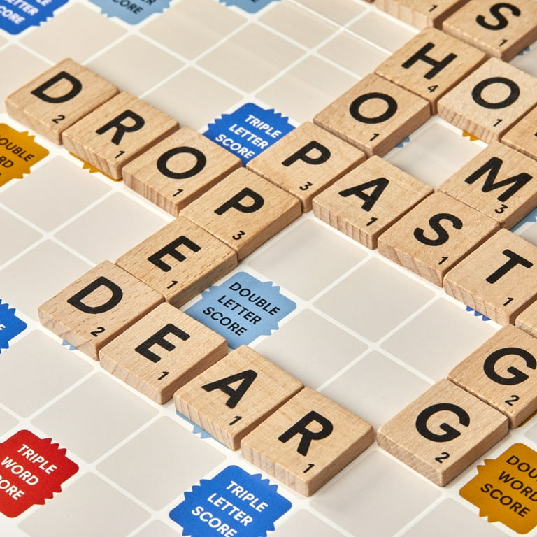 Free Shipping! Scrabble Board Game for 2-4 Players Family