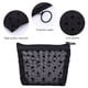 thumbnail image 2 of [ZP01 Black Mesh Black Dot Triangle Small] Love Mesh Cosméticos Almacenamiento Lápiz Labial Portátil Transparente (Negro), 2 of 9