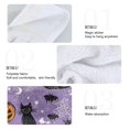 thumbnail image 2 of Yayeee Kitchen Hanging Hand Towels Set of 2 with Loop Bathroom Absorbent Tie Towel, Halloween Cats, 2 of 7