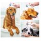 thumbnail image 4 of Cepillo de baño para mascotas, cepillo para perros con 2 cabezales de cepillo de silicona suave, dispensador de masaje de champú para mascotas para aseo de mascotas LingWen 1327537063407, 4 of 5