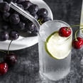 thumbnail image 2 of Casewin Clear Reusable Glass Straws | Durable Drinking Straws for Smoothies, Cocktails, Milkshakes & Cold Drinks | 2 Straight + 2 Bent with 2 Cleaning Brushes, 2 of 9