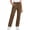 C-Khaki, variant on MaFYtyTPR Cargo Pants for Women Women's Solid Color Casual Straight Leg Button Pocket Loose Work Pants Army Green L