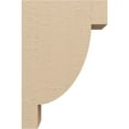 thumbnail image 3 of 5"W x 10"D x 15"H Classic Alpine Rough Cedar Woodgrain TimberThane Corbel, Primed Tan, 3 of 6