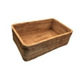 thumbnail image 4 of Cesta de almacenamiento de ratán, bandeja multiusos para perfumes, cesta de picnic, caja organizadora para 25cmx16.5cmx9cm, 4 of 9