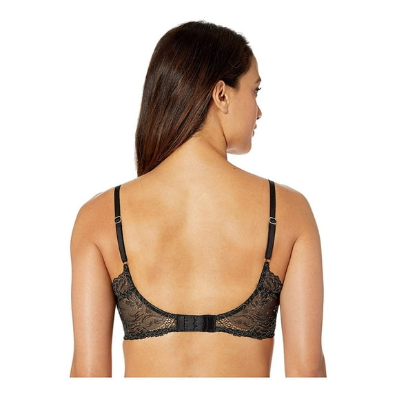 Natori Drama Contour Soft Cup Bra Black/Dark Slate