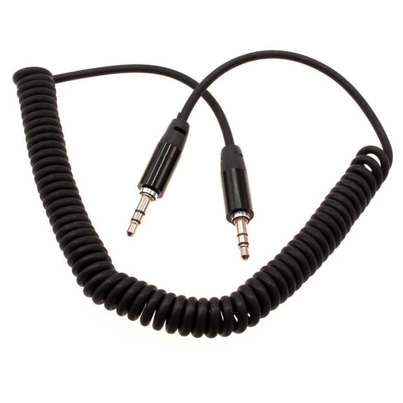 Aux Cable for Amazon Fire HD 10 Kids (13th Gen 2023) - 3.5mm Adapter Car Stereo Aux-in Audio Cord Speaker Jack Wire Coiled
