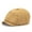 Khaki, variant on Men Women Cotton Newsboy Octagonal Stretch Hat Golf Driving Beret Cabbie Ivy Flat Cap