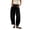 Black, variant on Womens Barrel Jeans Loose Fit Washed Wide Leg Denim Jeans With Pocket Comfortable Casual Streetwear Spring Fall Long Pants