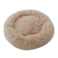 thumbnail image 1 of CAROOTU Pet Dog Cat Calming Bed Round Nest Warm Soft Plush Comfortable for Sleeping Winter, 1 of 7
