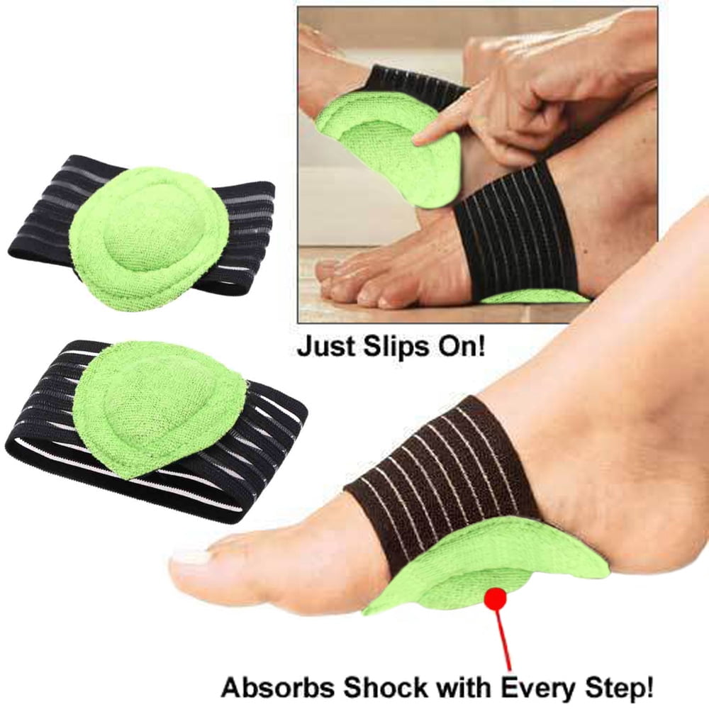 1 Pair Arch Support Cushion Insoles Alleviate Pain Plantar Cushion