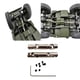 thumbnail image 5 of Eje de transmisión de metal Yotijar 2 piezas para MN90 MN45 WPL B24 C14 C24 plata, 5 of 6