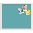 thumbnail image 2 of PinPix 18x15 Custom Cork Bulletin Board Aqua Pastel Poster Board Has a Fabric Style Canvas Finish, Framed in Aqua Pastel, by ArtToFrames (PinPix-1806), 2 of 5