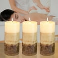 thumbnail image 2 of Meltone Pillar Candles, Scented Candle, Set of 3 Vanilla Cupcake Aromatherapy Candles for Home Scented, Woman Gifts, Bathroom, Spa, Wedding (3 × 6"), 2 of 7