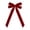 Wine, variant on Goodw7 Christmas Velvet Bows for Wreath Garland Tree Decor, Flocking Ribbon Ornaments with Gold Twist Ties, Soft Velvet Craft Supply for Holiday Wreath Garland