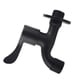 thumbnail image 5 of Grifo de pared de acero inoxidable 304 para jardín, color negro, para baño (piscina con fregona), 5 of 14