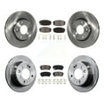 thumbnail image 1 of Transit Auto Front Rear Disc Brake Rotors and Semi-Metallic Pads Kit for Car Hyundai Elantra K8S-101174, 1 of 11