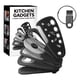 thumbnail image 1 of Price cut Stackable Kitchen Tools, 6 Pieces. Melon Shaver Cutter Garlic Grinder, Can Opener, Cheese Shaver, Pizza Tool, 1 of 5