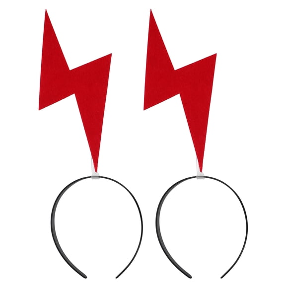 PAMINGONO Versatile Red Headband for Home Use with Creative Design 2Pcs