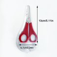 thumbnail image 2 of YIMWNYI 2Pcs Versatile Scissors Set with Ruler and Practice Scissors, Graduated Office Scissors for Precise Cutting, Durable Stainless Steel Blades, Comfortable Handles, Comes with PVC Storage Bag, 2 of 5