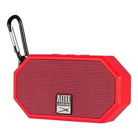 Altec Lansing Mini H20 Bluetooth Speaker, Red