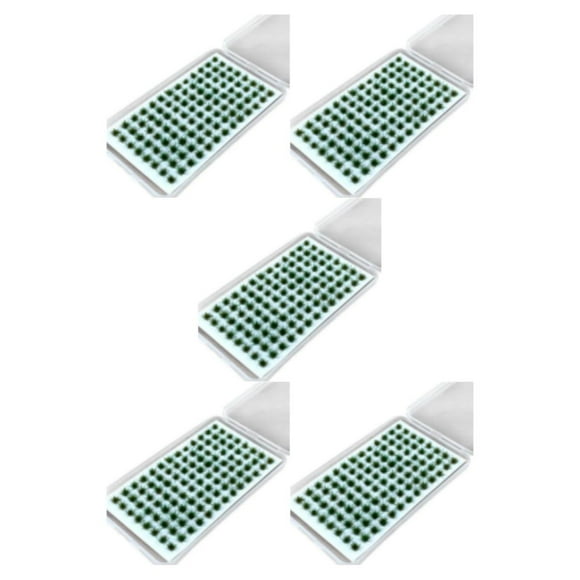 Guardoinrt Mini Grass Tuft Low Maintenance Miniatures Static Grass Tuft For Versatile Indoor Or Outdoor No.1 5Set