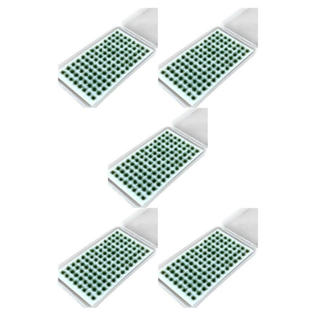 Transemion Eco-Friendly Artificial Grass Cluster Indoor Decor Realistic Appearance Miniatures Static Grass Tuft No.1 5Set