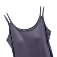 thumbnail image 3 of UPPADA 2025 Racerback Tank Tops for Women Built In Bra Spaghetti Strap Sleeveless Camisole Shirts V Neck Plain Basic Undershirts Tank Top for Women Athletic, 3 of 7