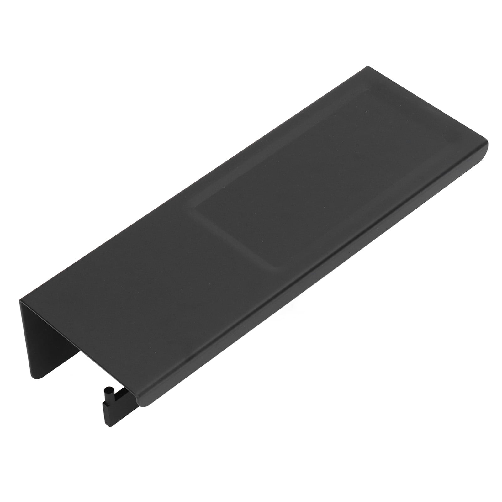NFTIGB Wall Mount Toilet Paper Holder with Storage Shelf, Waterproof Aluminum Alloy Bathroom Tissue Dispenser for Home & Hotel, Modern Minimalist Design, Double Roll Capacity (12.6 inches / 32 cm)
