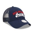 thumbnail image 3 of Women's New Era   Navy New England Patriots Team Trucker 9FORTY Snapback Hat, 3 of 6