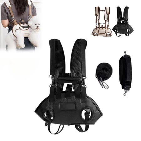Pawzie Purse Dog Carrier Pet Sling Bag Crossbody Backpack Travel Carrier for Small Dogs Cats Breathable Adjustable Strap (M 8-13 lbs)