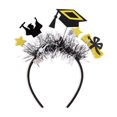 thumbnail image 1 of ¡Venta caliente! Sombreros colgantes del oído del aro del pelo de la temporada de graduación, diadema de la decoración de la graduación, 1 of 2