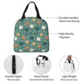 thumbnail image 3 of Pofeuu Flowe Rooster Print Lunch Bag Lunch Box Large Capacity Insulated Lunch Bag for Adult, Leakproof Reusable Lunch Tote Bags for Work, 3 of 5