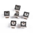 thumbnail image 2 of 50 Pack Lot - M6X16 Rack Mount Cage Nuts Square Nuts Cage Rack & Screws w/ Washers - Square Clips, 2 of 9