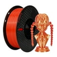 thumbnail image 1 of KINGROON 3D Printer PLA Filament 1KG 1.75mm Triple Color Silk PLA Filament 3D Printing Material, 1 of 8