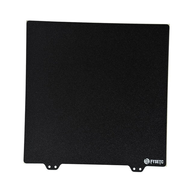 MERIGLARE PEI Steel Platform Heated Hot Bed Build Surface, Flexible Frosted Plate, Bottom Steel Plate