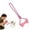 Pink, variant on HONGLIN Dog Toys, Dog Teeth Cleaning Tool with Mouth Prop, Chew Toy for Small Medium Large Dogs, Bite and Brush Dental Toy, Blue