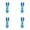 Blue 4PCS, variant on 1pc Toy For Dogs Latex Squeaker Chew Training Products Dogs Puppy Squeak Toys Screaming Rubber