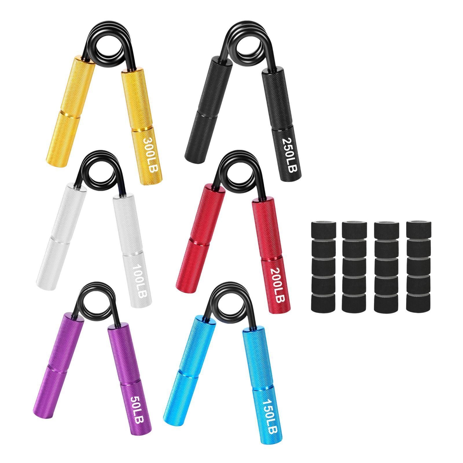 harayaa 6Pcs Hand Grip Strengthener Exercise Fitness Manual Hand Exerciser Grip Strength