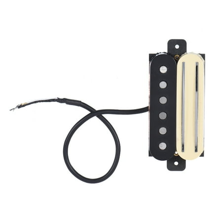 Electric Guitar Dual Rail Bridge Humbucker Humbucking & Single Coil Pickup for ST for Gibson Epiphone Les (Best Humbucker Pickups For Blues)